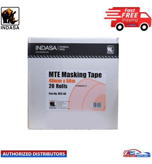 INDASA MASKING TAPE 48MM PK20